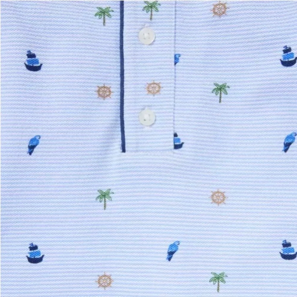 Janie and jack nautical striped romper - Picture 3 of 3